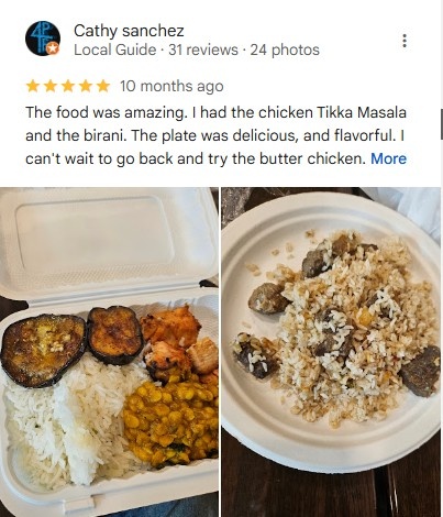 Halal Indian Food Astoria LIC NY Customer Review